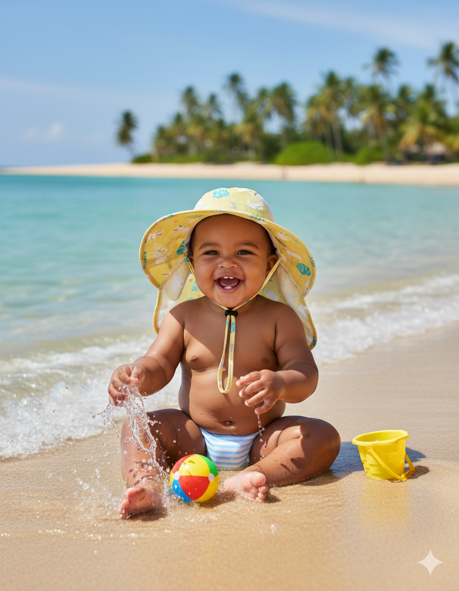 Rabbit Full-Coverage Sun Hat